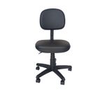 Cadeira Escritório Secretária Anatômica Prime - Corino