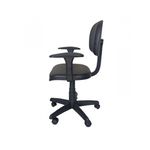 Cadeira Secretária Anatômica C/ Braço - Corino 