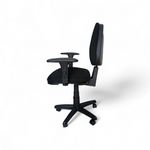 Cadeira Executiva Time Mini NR17 Ergonômica P/ Licitação E Escritório Corino Sintético