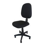 Cadeira Costureira e Bancada Work Tecido - NR17 Ajuste Encosto 
