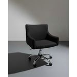 Poltrona Esmeralda Giratória Tecido