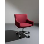 Poltrona Esmeralda Giratória Tecido