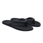 Chinelo Nuvem de Dedo Flip Flop Preto