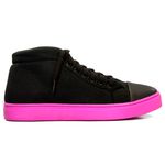 Tênis Cano Alto Black Ultra Rosa