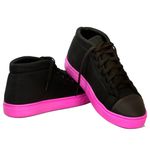 Tênis Cano Alto Black Ultra Rosa