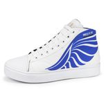 Tênis Cano Alto Estampa Free Fire Branco