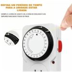 Temporizador Mecânico de Tomada Bivolt