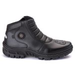 Bota Masculina em Couro ref 16500 Preta