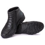 Bota Masculina em Couro ref 16500 Preta