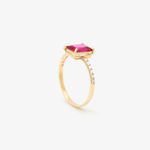 Anel Rosa Amor