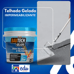 BAUTECH TELHADO GELADO ( BRANCO )12KG