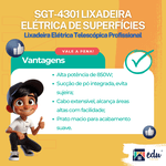 SIGMA SGT4301 LIXADEIRA ELETRICA PARA TETO E PAREDE 850W