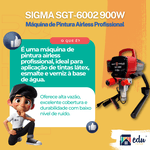 SIGMA SGT-6002 MAQUINA DE PINTURA AIRLESS - 900W