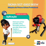SIGMA SGT-6002 MAQUINA DE PINTURA AIRLESS - 900W