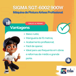 SIGMA SGT-6002 MAQUINA DE PINTURA AIRLESS - 900W
