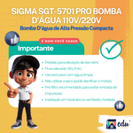 SIGMA SGT-5701 PRO BIVOLT BOMBA PERIFERICA 1 CV