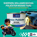 LAZZURIL MASSA POLIESTER 750 G COMP A+B