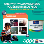 LAZZURIL MASSA POLIESTER 750 G COMP A+B