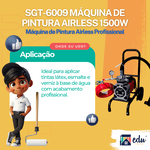 SIGMA SGT-6002 MAQUINA DE PINTURA AIRLESS - 1500W