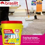 QUARTZOLIT TELHADO BRASILIT 18KG