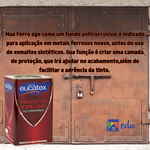 EUCATEX MAX FERRO PRIMER SERRALHEIRO CINZA 18LTS