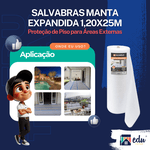 SALVABRAS ( MANTA EXPANDIDA 1,20 X 25M )