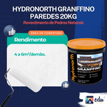 Textura Revestimento Decorativo Pedras Naturais Hydronorth 20Kg