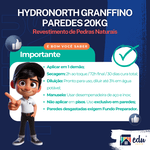 Textura Revestimento Decorativo Pedras Naturais Hydronorth 20Kg