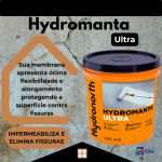 Manta Líquida Hydromanta Ultra 15kg - Impermeabilização Flexível