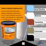 Manta Líquida Hydromanta Ultra 15kg - Impermeabilização Flexível