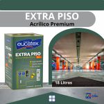 Tinta Acrílica Extra Piso Eucatex 18L - Ultra Resistência