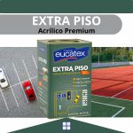 Tinta Acrílica Extra Piso Eucatex 18L - Ultra Resistência