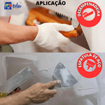 Massa Corrida Premium Eucatex 25kg PVA Acabamento Liso Interno Reboco Gesso