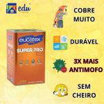 Tinta Super Pro Eucatex Acrílica Fosco Branco 18L
