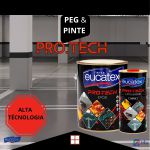 Tinta Epóxi Pro-Tech Eucatex Kit 3,6L - Proteção Industrial