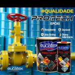 Tinta Epóxi Pro-Tech Eucatex Kit 3,6L - Proteção Industrial
