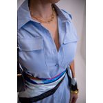 VESTIDO DOLCE AZUL CLARO