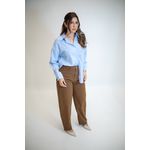 CAMISA ALINA AZUL LISTRADA