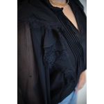 CAMISA PEÔNIA PRETA