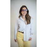 CAMISA ALINA BRANCA LISTRADA