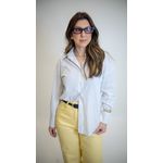CAMISA ALINA BRANCA LISTRADA