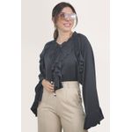 BLUSA DELPHINE PRETA
