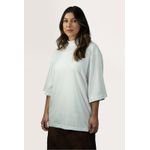 CAMISETA OVER CAMILA BRANCA GOLA ALTA