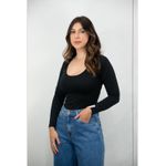 BLUSA TÉRMICA INVISÍVEL EFFE PRETA