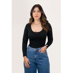BLUSA TÉRMICA INVISÍVEL EFFE PRETA