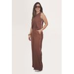 CONJUNTO EVELINE MARROM
