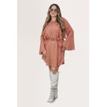 VESTIDO LOREDANA MARROM BLUSH