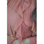 VESTIDO LOREDANA MARROM BLUSH