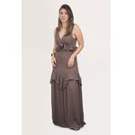 VESTIDO MIREYA MARROM