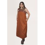 VESTIDO ODESSA MARROM